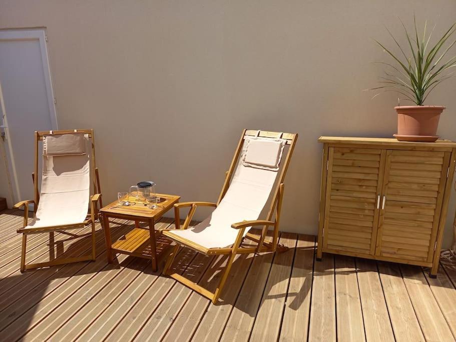 Appartement 100 M2 Terrasse Piscine Груиссан Экстерьер фото